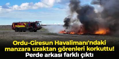 Ordu-Giresun Havalimanı'nda panikleten manzara! Perde arkası çok farklı çıktı