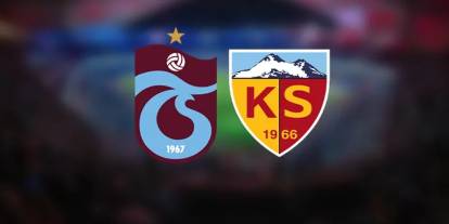 Trabzonspor'un Kayserispor 11'i belli oldu