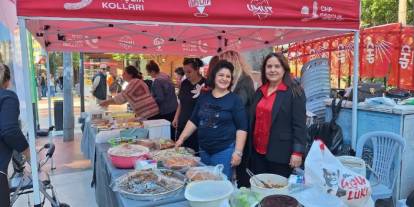 Trabzon'da CHP’li kadınlardan kız çocuklarının eğitimi için kermes