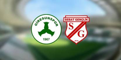Karadeniz derbisi: Sebat Gençlik, Giresunspor'a konuk oluyor!  Ne zaman, hangi kanalda?