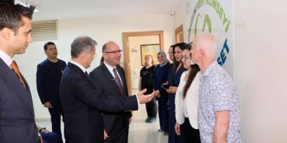 Giresun Valisi Mehmet Fatih Serdengeçti Kent Konseyi’ni ziyaret etti